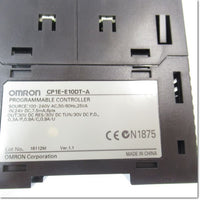 Japan (A)Unused,CP1E-E10DT-A CPUユニット 10点 Ver.1.1 ,CP1 Series,OMRON 