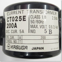 Japan (A)Unused,CT025E  パネル計器用変流器 200/5A ,Potential Transformer,KASUGA