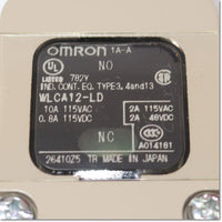 Japan (A)Unused,WLCA12-LD  2回路リミットスイッチ 可変ローラ・レバー形 1a1b ,Limit Switch,OMRON