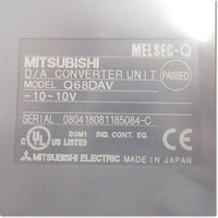 Japan (A)Unused,Q68DAV  ディジタル-アナログ変換ユニット 8ch ,Analog Module,MITSUBISHI