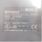 Japan (A)Unused,Q68DAV  ディジタル-アナログ変換ユニット 8ch ,Analog Module,MITSUBISHI