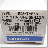 Japan (A)Unused,E52-THE6D 0-100℃ temperature sensor head,Non-Contact Temperature Sensor Head,OMRON 