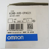 Japan (A)Unused,K3HB-XVD-CPAC21  デジタルパネルメータ 直流電圧入力タイプ AC100V-240V ,Digital Panel Meters,OMRON
