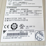 Japan (A)Unused,SGDV-R90A01B　サーボパック AC200V 0.1kW アナログ電圧/パルス列指令形 ,Σ-V,Yaskawa