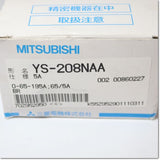 Japan (A)Unused,YS-208NAA 5A 0-65-195A 65/5A BR  交流電流計 3倍延長 赤針付き ,Ammeter,MITSUBISHI