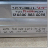 Japan (A)Unused,RCS2-SA6C-A-30-6-100-T2-R10　ロボシリンダ 本体幅58mm ,Actuator,IAI