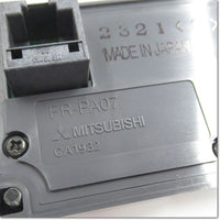 Japan (A)Unused,FR-PA07  インバータ盤面操作パネル ,MITSUBISHI,MITSUBISHI
