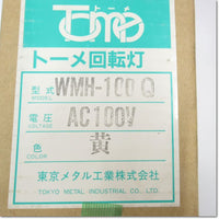 Japan (A)Unused,WMH-100Q　トーメ回転灯 AC100V ,Rotating Lamp/ Indicator,Other