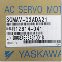 Japan (A)Unused,SGMAV-02ADA21　サーボモータ 200W AC200V ,Σ-V,Yaskawa
