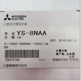 Japan (A)Unused,YS-8NAA 1A 0-1000-3000A 1000/1A BR Ammeter,MITSUBISHI,Ammeter,MITSUBISHI 