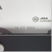 Japan (A)Unused,YS-8NAA 1A 0-150-450A 150/1A BR 交流電流計 3倍延長 赤針付き ,Ammeter,MITSUBISHI