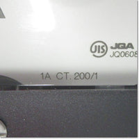 Japan (A)Unused,YS-8NAA 1A 0-200-600A 1A 200/1A BR 交流電流計 3倍延長 赤針付き ,Ammeter,MITSUBISHI