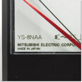 Japan (A)Unused,YS-8NAA 1A 0-500-1500A 500/1A BR 交流電流計 3倍延長 赤針付き ,Ammeter,MITSUBISHI
