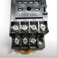 Japan (A)Unused,PYF14A　角形ソケット 14ピン ,Socket Contact / Retention Bracket,OMRON