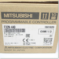 Japan (A)Unused,FX2N-4AD  アナログ入力ブロック 4ch ,Analog Module,MITSUBISHI