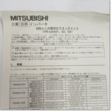 Japan (A)Unused,FR-UDA02 DINレール取付けアタッチメント ,Inverter Peripherals,MITSUBISHI 