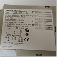 Japan (A)Unused,H3DE-S2  AC/DC24-230V 0.1s-120h  ソリッドステート・タイマ ,Timer,OMRON