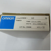 Japan (A)Unused,H3DE-S2 AC/DC24-230V 0.1s-120h timer,Timer,OMRON 