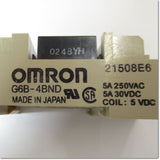 Japan (A)Unused,G6B-4BND DC5V Japanese equipment,Terminal Relay<g6d g6b> ,OMRON </g6d>