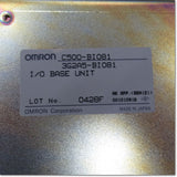Japan (A)Unused,C500-BI081 I/Oベースユニット 8スロット用 ,Base Module,OMRON 