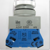 Japan (A)Unused,ASW320 φ22 セレクタスイッチ 矢形ハンドル 45°3ノッチ 2a ,Selector Switch,IDEC