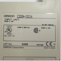 Japan (A)Unused,C200H-ID216 DC入力ユニット 入力32点 ,I/O Module,OMRON
