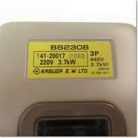 Japan (A)Unused,BS230B3 3P 30A　動力用押し釦開閉器 ,Switch Other,KASUGA
