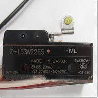 Japan (A)Unused,Z-15GW2255-ML  一般用基本スイッチ ヒンジ・ローラ・短レバー形 1c ,Micro Switch,OMRON