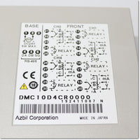 Japan (A)Unused,DMC10D4CR0000  モジュール形調節計 4チャンネル入力 リレー出力 ,azbil Other,azbil