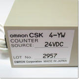 Japan (A)Unused,CSK4-YW DC24V  電磁カウンタ 埋込み取りつけ 4桁 ,Counter,OMRON