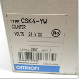 Japan (A)Unused,CSK4-YW DC24V  電磁カウンタ 埋込み取りつけ 4桁 ,Counter,OMRON