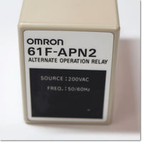 Japan (A)Unused,61F-APN2 AC200V  フロートなしスイッチ 交互運転リレー ,Level Switch,OMRON