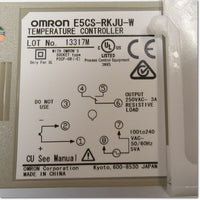 Japan (A)Unused,E5CS-RKJU-W Japanese and Japanese products AC100-240V ,E5C (48 × 48mm),OMRON 