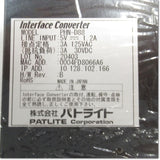 Japan (A)Unused,PHN-D88 Japanese version,PATLITE Other,PATLITE 