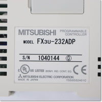 Japan (A)Unused,FX3U-232ADP  RS-232C通信用特殊アダプタ ,Special Module,MITSUBISHI