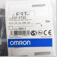 Japan (A)Unused,E3T-FT22  アンプ内蔵形光電センサ 超小型・超薄型 しゃ光時ON ,Built-in Amplifier Photoelectric Sensor,OMRON