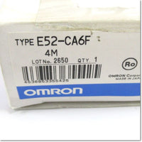 Japan (A)Unused,E52-CA6F　温度センサ ローコストタイプ フランジ付リード線直出し形 4m ,Input Devices,OMRON