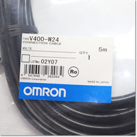 Japan (A)Unused,V400-W24  固定型2次元コードリーダ 通信ケーブル DOS/V PC接続用 5m ,Code Readers And Other,OMRON