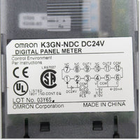 Japan (A)Unused,K3GN-NDC DC24V automatic display,Digital Panel Meters,OMRON 