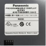 Japan (A)Unused,AIGT0030B1  プログラマブル表示器 3型STNモノクロ液晶　LED3色バックライト DC5V ,Touch Panel Display Other,Panasonic
