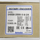 Japan (A)Unused,E40S6-2000-3-N-24 2000P/R  ロータリエンコーダ インクリメンタル形 外径φ40 DC12-24V ,Rotary Encoder,Other