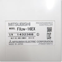 Japan (A)Unused,FX2N-16EX 入力増設ブロック DC入力16点 ,I/O Module,MITSUBISHI 