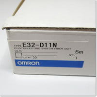 Japan (A)Unused,E32-D11N　ファイバユニット 反射形 M6 5m ,Fiber Optic Sensor Module,OMRON