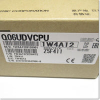 Japan (A)Unused,Q06UDVCPU  ユニバーサルモデル高速タイプQCPU ,CPU Module,MITSUBISHI