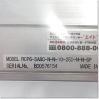 Japan (A)Unused,RCP6-SA8C-NN-10-250-NN-SP Actuator,Actuator,IAI 