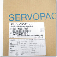 Japan (A)Unused,SGD7S-5R5A20A サーボパック AC200V 0.75kW MECHATROLINK-Ⅲ通信指令形 ,Σ-7,Yaskawa 