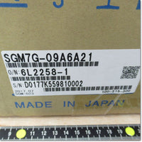 Japan (A)Unused,SGM7G-09A6A21 850W AC200V ,Σ-7,Yaskawa 