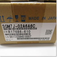 Japan (A)Unused,SGM7J-02 A6A6C サーボモータ 200W AC200V キー溝付き ブレーキ付き ,Σ-7,Yaskawa 