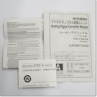 Japan (A)Unused,AJ65SBT-64AD  CC-Linkアナログ-ディジタル変換ユニット 4チャンネル ,CC-Link / Remote Module,MITSUBISHI