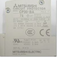 Japan (A)Unused,CP30-BA,1P 1-M 7A circuit protector 1-Pole,MITSUBISHI 